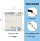 Griffin Nylon Bead Cord Perlseide – Size 0 (0.30mm) – 2 Meters per Card – Stainless Steel Needle Attached – for Knotting Pearls, Gemstones, Crystals and Beads